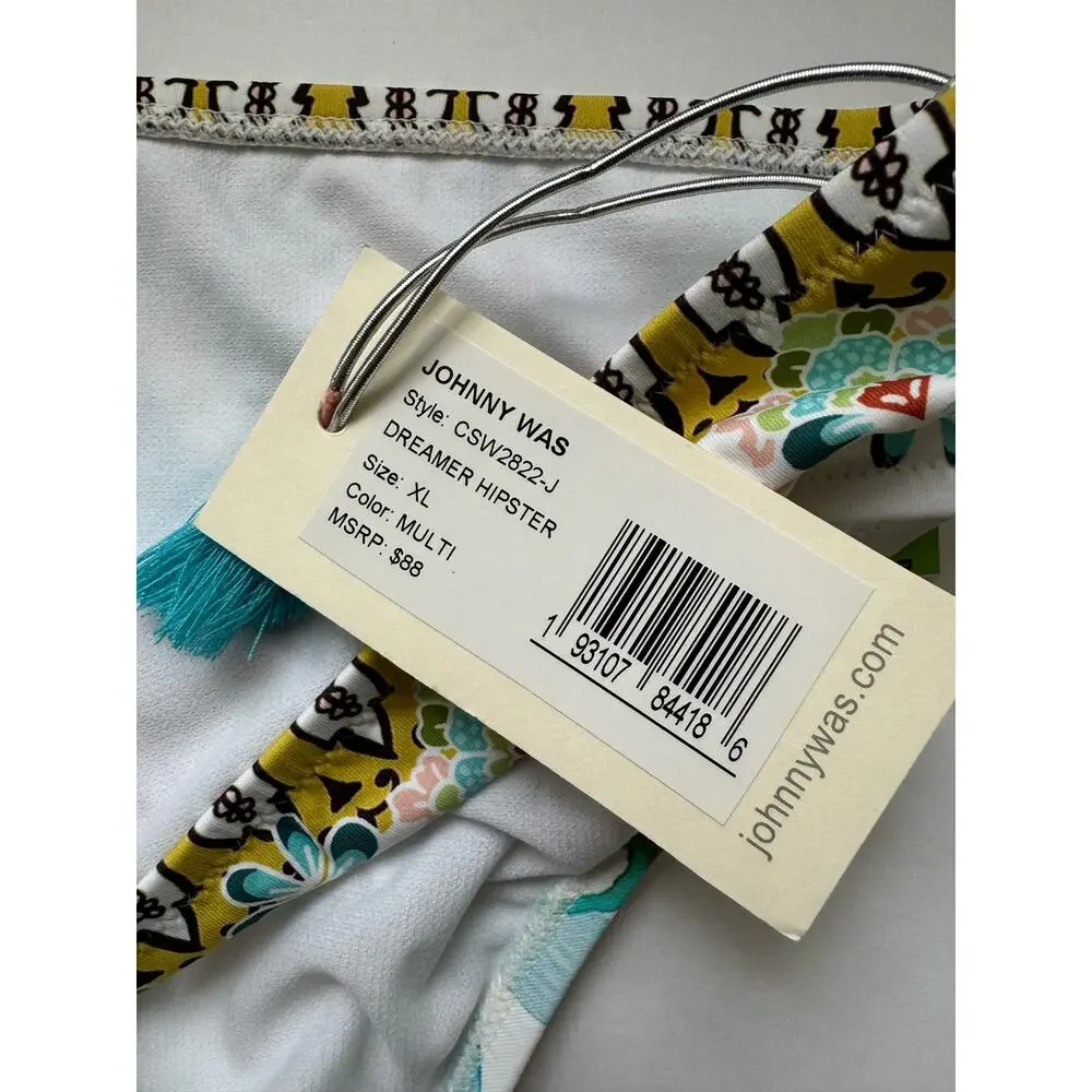 NWT Johnny Was Multicolor Dreamer Hipster Sz XL